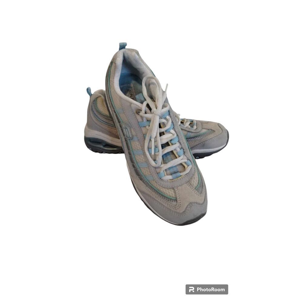 Sketchers Sport Grey and‎ Blue Sneakers